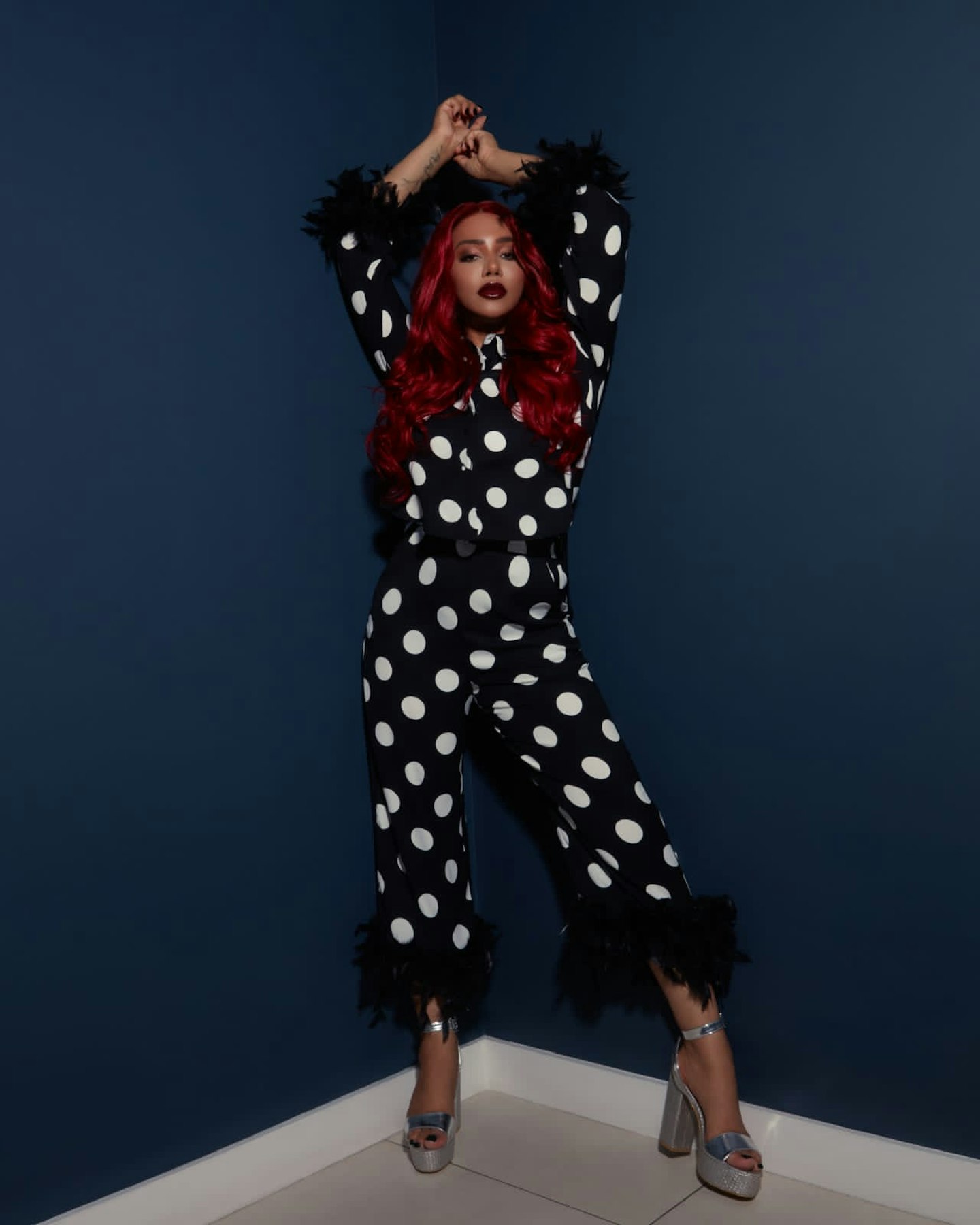 River island best sale polka dot pjs